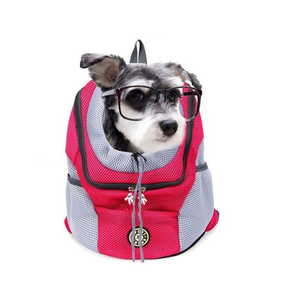 

dog stuff puppykitten outdoorbackpack chest bag breathable mesh pets outing carrying casual dogs teddy goldenretriever car seat covers