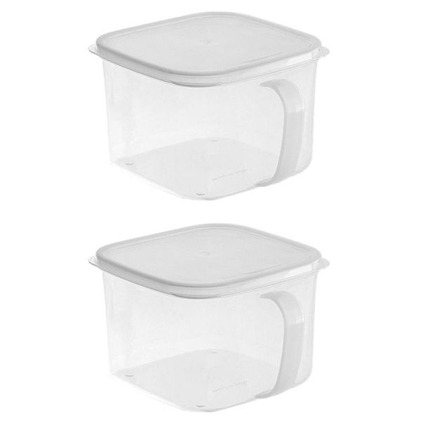 

2pcs kitchen storage containers fruit sugar tea bottles & jars