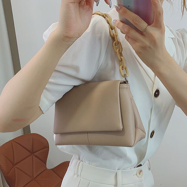 

summer armpit bag small trendy all-match 2021 new fashion fire female messenger super one-shoulder square ggiie
