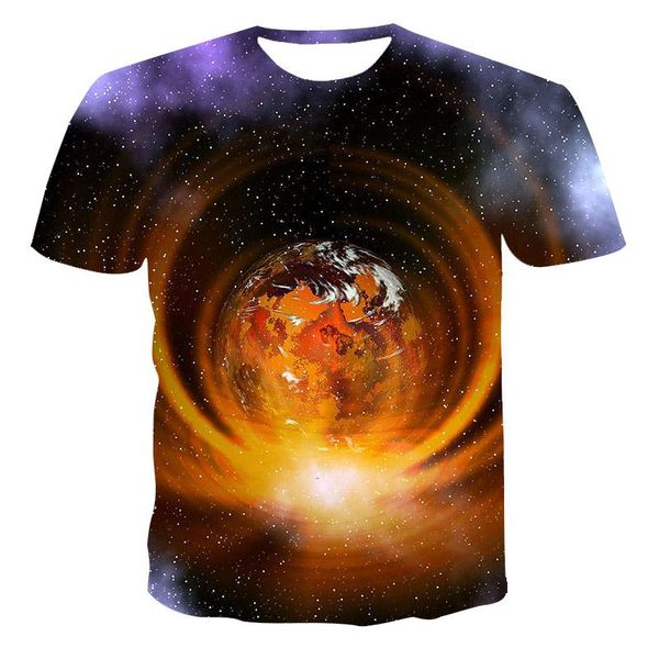 

men's t-shirts summer latest men and women personality fresh, wild, colorful comfortable 3d casual short-sleeved t-shirt xxs-6xl, White;black