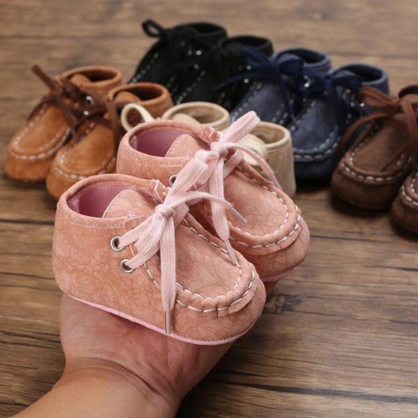 

first walkers retro toddler baby boys girls shoes ankle sneakers anti-slip sole infant born prewalker crib moccasins