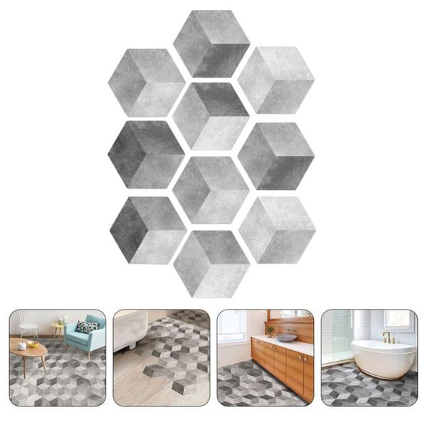 

gift wrap 10pcs anti-skid tile sticker waterproof mural wall decal bathroom decor