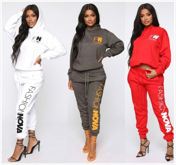 

2 piece outfits trendy clothes for women sweater straight-leg pants 201007, White