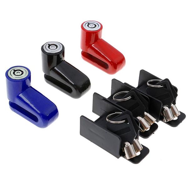 

bike locks anti theft disk disc brake rotor lock for scooter bicycle motorcycle safety