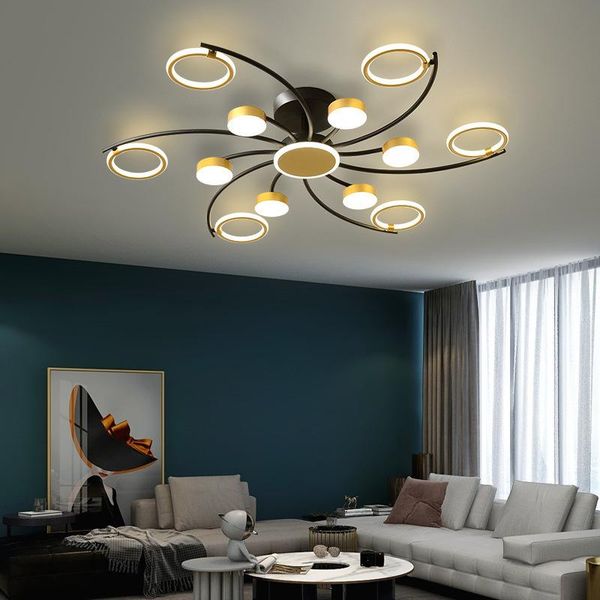 

ceiling lights nordic modern simple living room bedroom kitchen lamp creative personalized study hall led