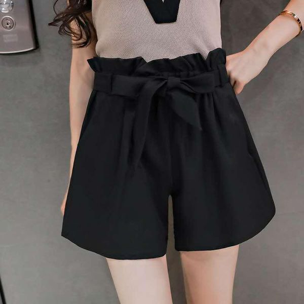 

maternity bottoms shorts female summer korean loose students all-match 2021 casual spring and high waist wide leg pants, White