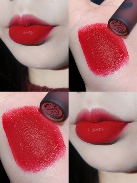 MATTE LIP Gloss INK, nicht klebender Lipgloss, lichtecht, langlebig, wasserfest, glasiert, seidiger Lippenstift, 9 Farben
