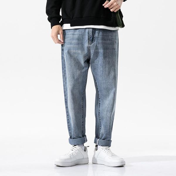 

men's jeans sale d quality plus size fashion pants crush men, Blue