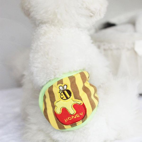 

dog apparel cute washable male pet diaper underwear cotton shorts sanitary hygiene physiological pant panties briefs trousers