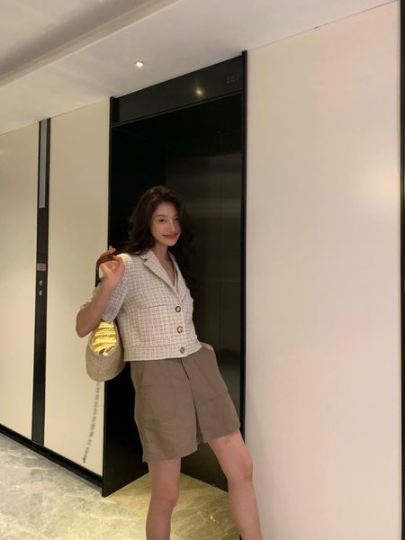 

women's jackets garbociaga xiangnainai small suit, Black;brown