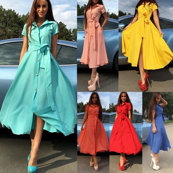 

women bandage dress autumn solid casual short sleeve for with belt dresses, Black;gray