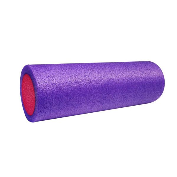 

1pcs yoga roller epe column fitness supplies for woman (purple 30x15cm) mats