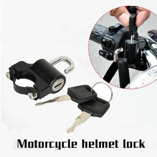 

theft protection motorcycle universal helmet lock anti-theft security motorbike hook handlebar for dirt bike