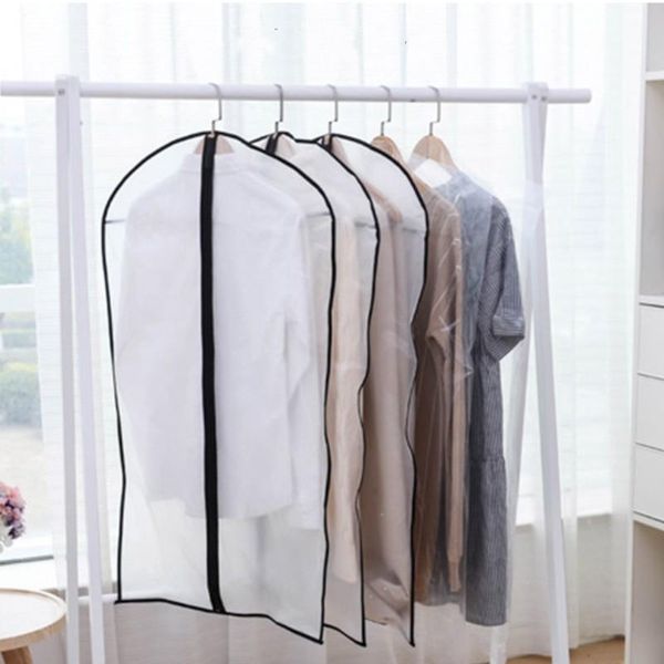

clothing & wardrobe storage 5pcs dustproof cover waterproof protecting dress garment dust covers bag hanging home bags
