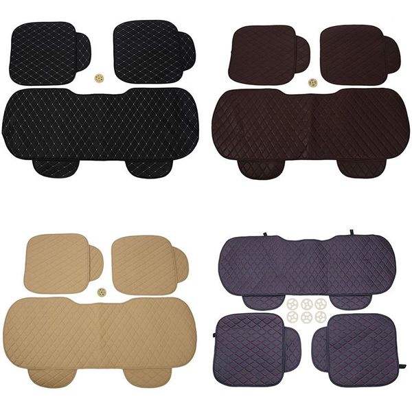 

car seat covers 1 sets pu leather cover pad for auto cushion protection mat