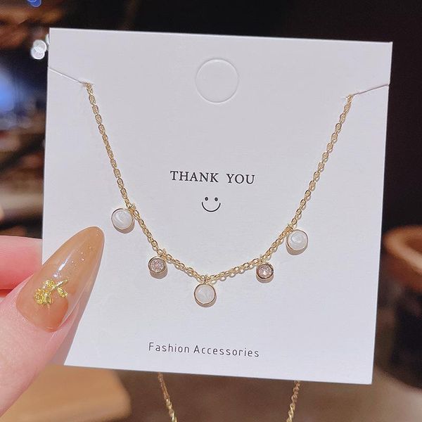 

pendant necklaces necklace for women choker fashion jewelry chains hip hop couples matching, Silver