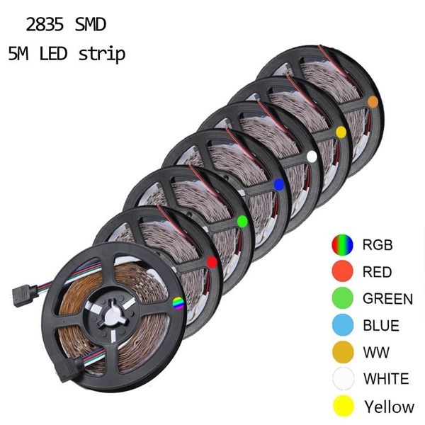 

light led strip for bedroom lamp 1m 4m 5m no waterproof neon lights cabinet tv backlight night diode strips