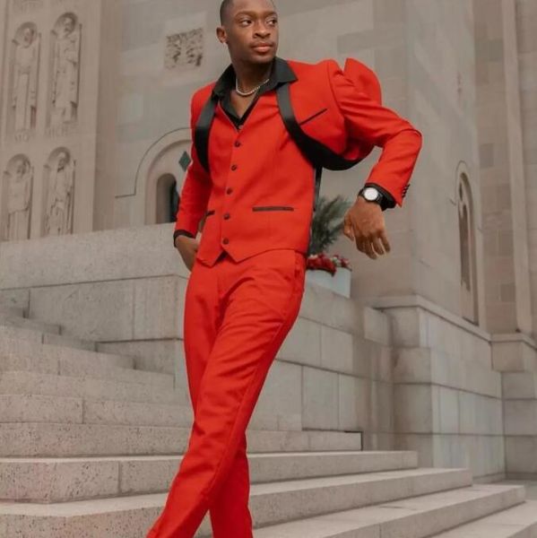 

3 pieces mens suits new style groom wedding prom party dinner tuxedos coat business wear outfit, White;black