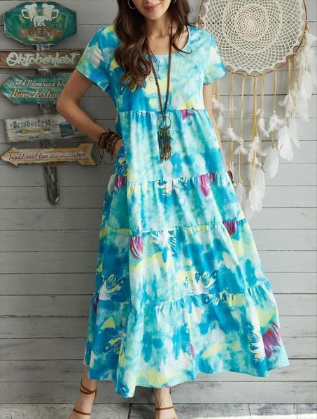 

loose short sleeve elegant womens dress empire v neck ankle woman summer fashion beach cloth women basic vestidos ac0618, Black;gray