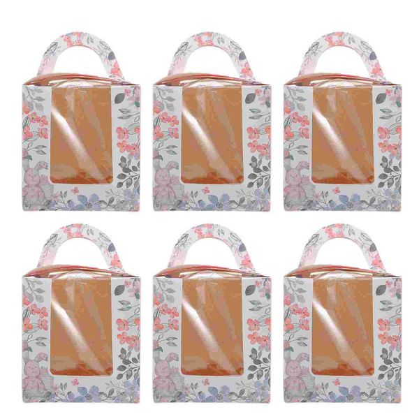 

gift wrap 10pcs cupcake packaging boxes food packing portable cake containers