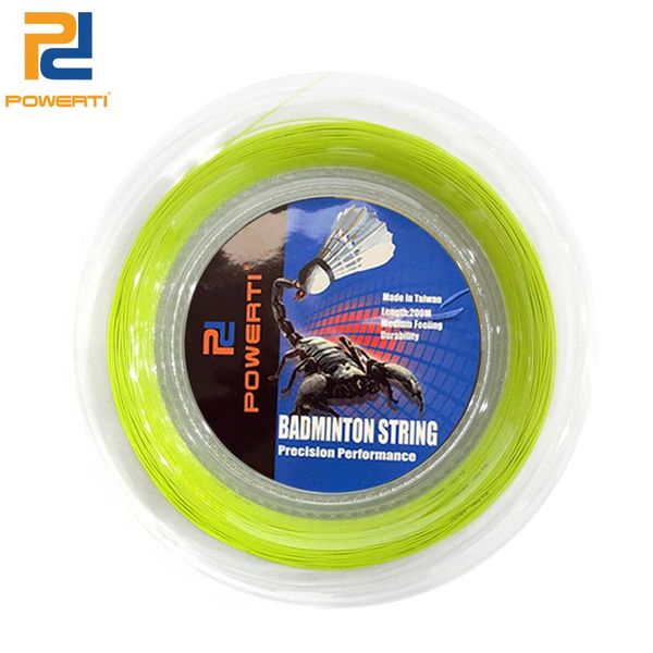 

2reel/lot 0.70mm badminton racket string 200m reel sport outdoor training gym px95 sets