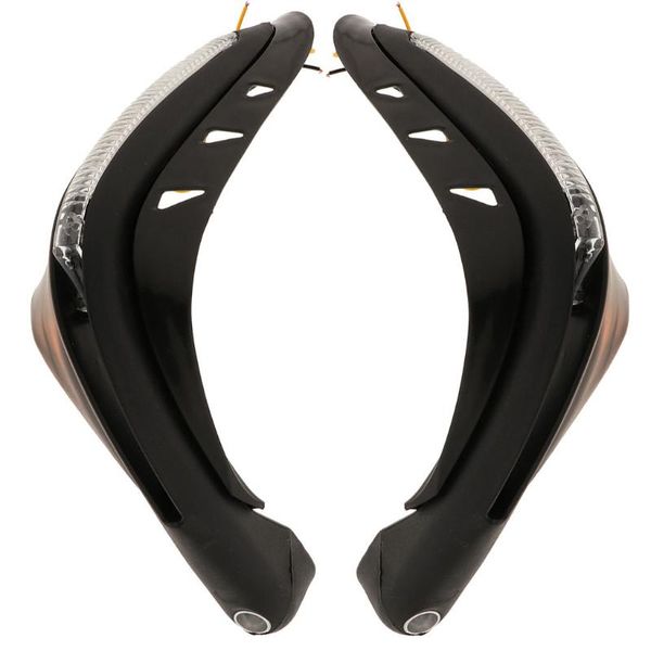 

handlebars motorcycle handguards handlebar hand guards brush bar with led turn signal light
