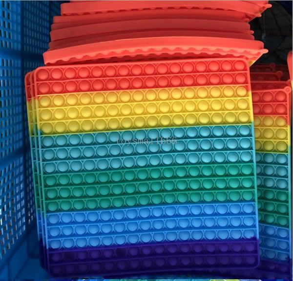 

super size 30cm push bubble fidget toys square antistress toy figet sensory squishy jouet pour autiste for children gift