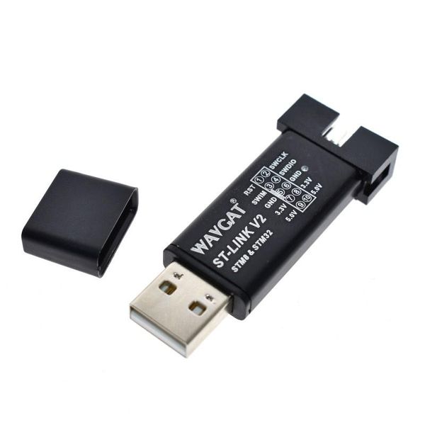 

integrated circuits st-link v2 stlink mini stm8stm32 simulator download programming with cover
