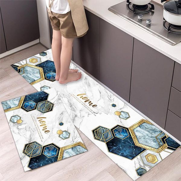 

carpets non-slip kitchen mats cute cartoon doormat long strip household bedroom bedside entrance water-absorbent and dirt-resistant rugs