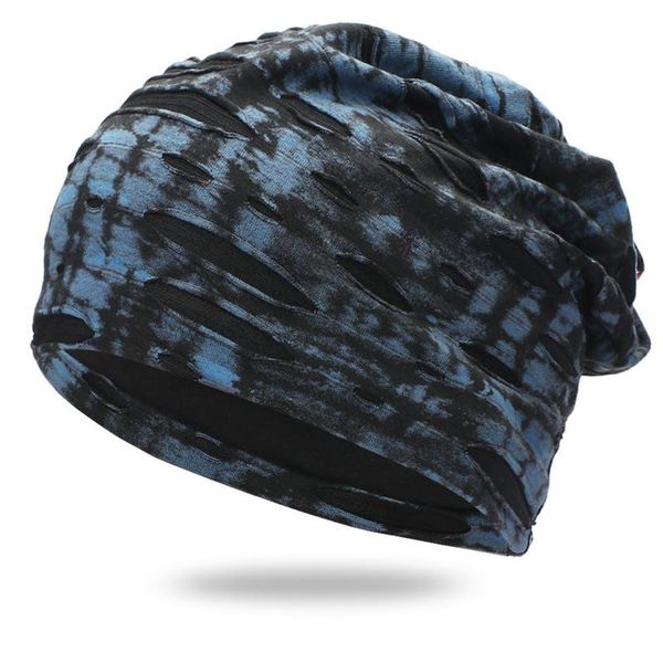 

beanies knitted beanie tie-dye warm hat winter fashion bonnet casual outdoor cap ski riding autumn female 2021