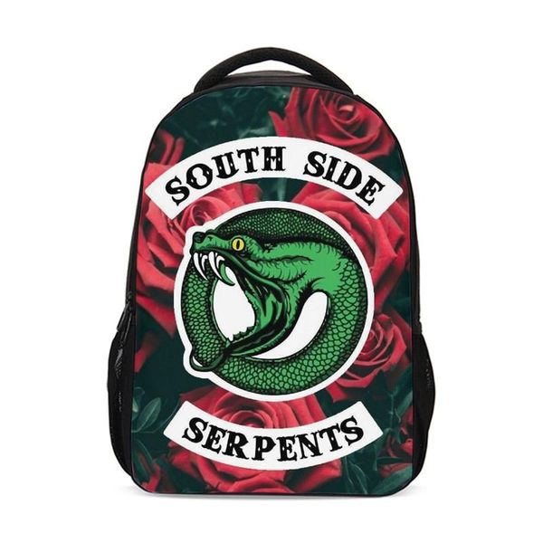 

backpack veevanv backpacks for boys girls riverdale south side 3d printing school bag teenager children satchel bookbag mochila escolar