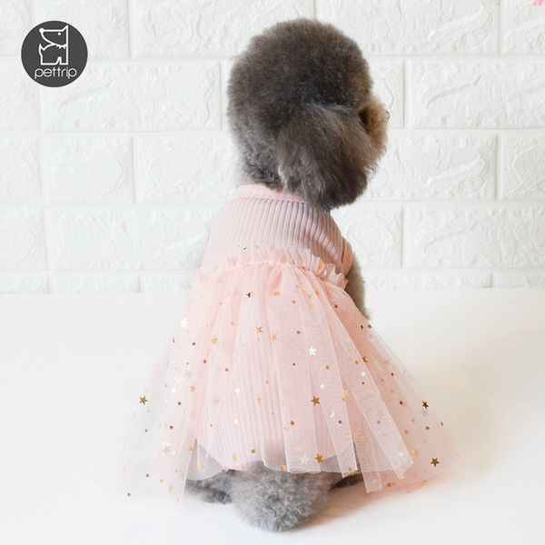 

spring and summer dog skirt pet cloth small vt