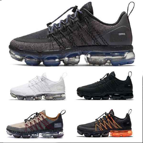 

fashion utility mens running shoes sports sneakers trainers 40-45 chaussures zapatos schuhe cushion jogging triple white black orange desert