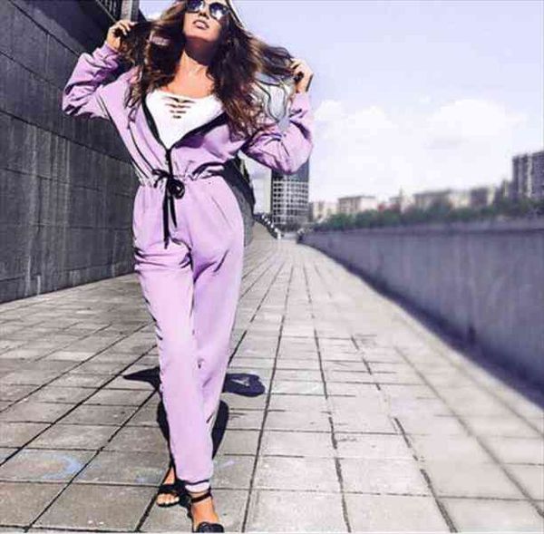 

autumn and winter slim fit fleece jumpsuit female fitness rompers overalls rompers womens jumpsuit 4 colors 4 sizes, Black;white