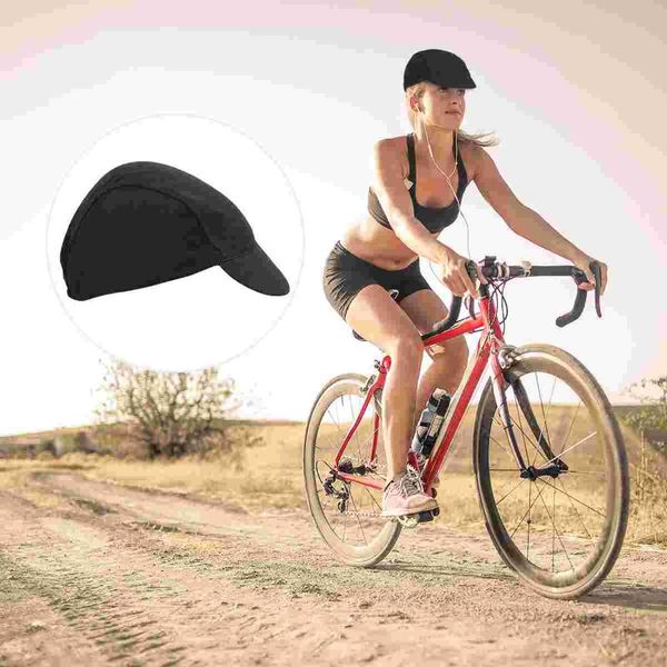 

cycling caps & masks summer breathable bike sweat-absorbing biking for men running outdoor sports(blue), Black