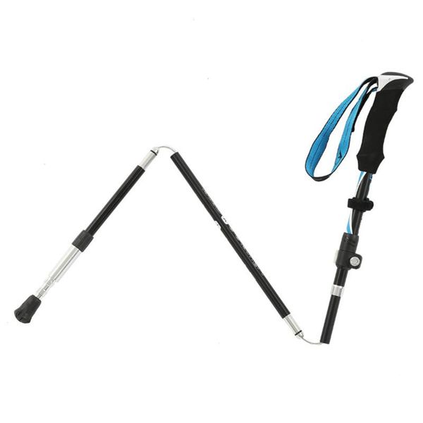 

trekking poles 7075 aluminum body outdoor hiking sticks absorbing function climbing ultralight walking canes