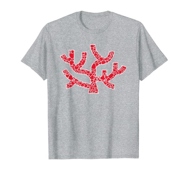

Coral Hearts Valentine' Day Polyp Reef Lover Girl Gift T-Shirt, Mainly pictures