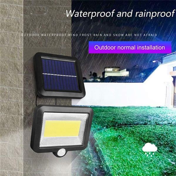 

solar lamps 30w 100led light outdoor lamp with motion sensor powered sunlight spotlights for garden night decor