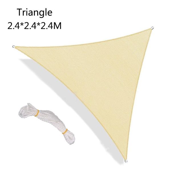 

tents and shelters sun shade sail triangle canopy pergolas cover permeable uv block fabric durable outdoor