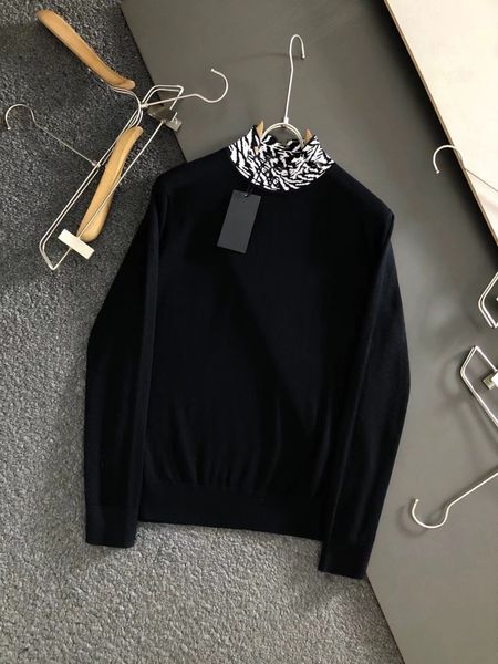 

high-quality women's sweater high-end trend f brand black, White;black