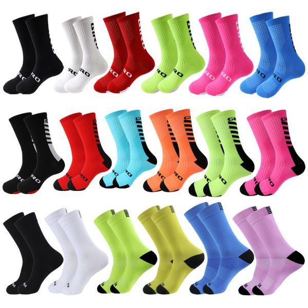 

sports socks cycling woman mens knee high basketball sport running, Black