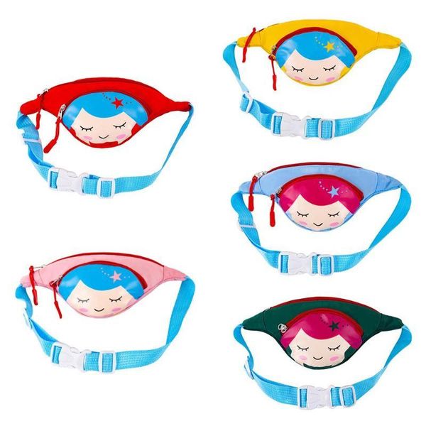 

waist bags children packs kid fanny pouch cartoon chest bag girl money belt