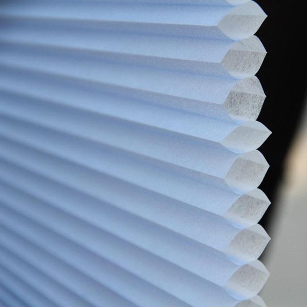 

blinds semi-shading cordless honeycomb blinds, curtain aluminum up and down track push-up handle high quality