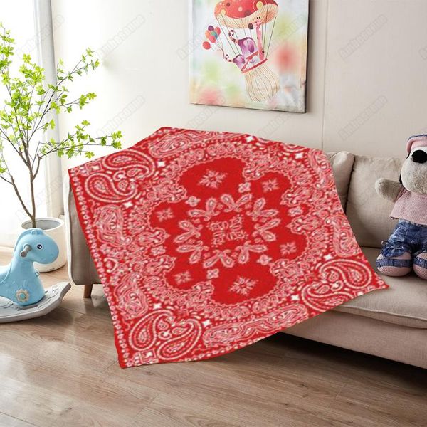 

blankets classic paisley pattern throw blanket red bohemain mandala print for beds sherpa fluffy bed spread soft