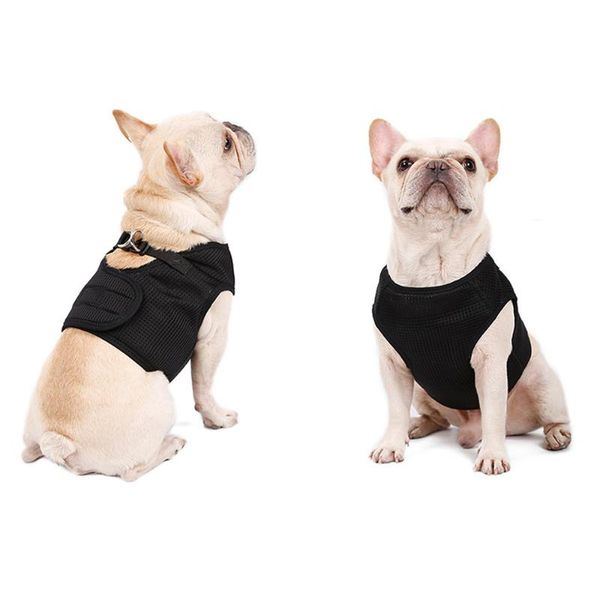 

mesh vest harness adjustable breathable chest strap soft set reflective nylon dogs puppy collar pet dog collars & leashes