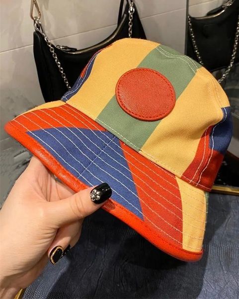 

2022 splicing color fashion caps and baseball for leisure sports sunshade hats products supply, Blue;gray