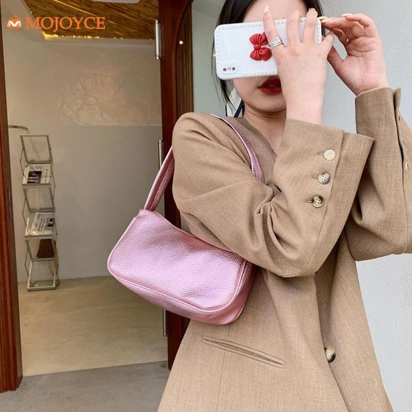 

evening bags 2021 fashion ladies pu leather solid color underarm bag women casual shoulder pleated tote