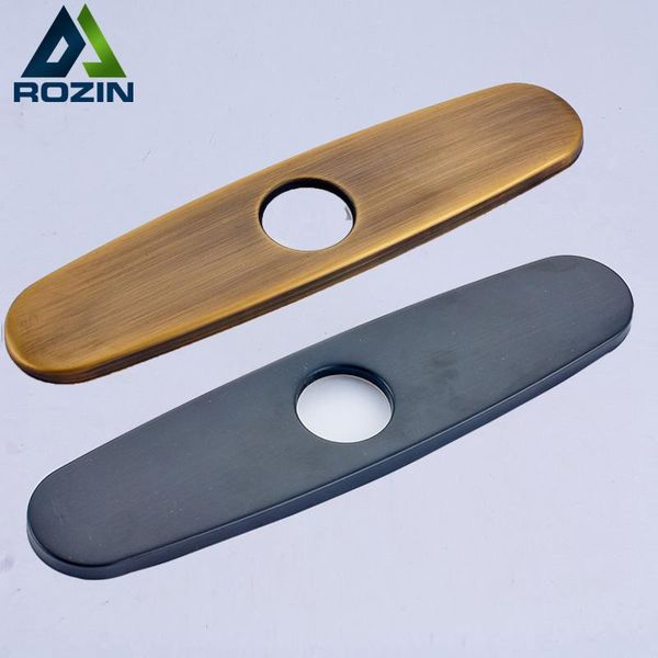 

kitchen faucets rozin bathroom sink faucet hole cover plate deck square escutcheon 2-3 holes mixer tap accessory