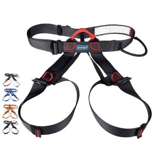

cords, slings and webbing rock climb half body harness waist support safety belt aerial equipment survival supplies professional outdoor spo