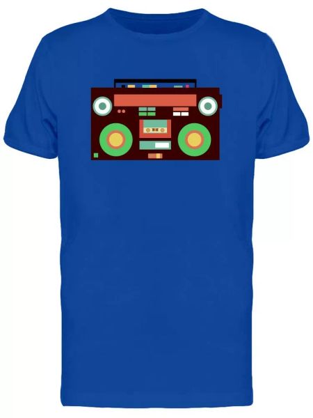 

Retro Tape Recorder Doodle Men's Tee -Image by Shutterstock, White;black